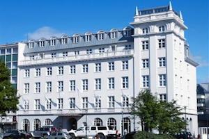 Borg Hotel voted 8th best hotel in Reykjavik