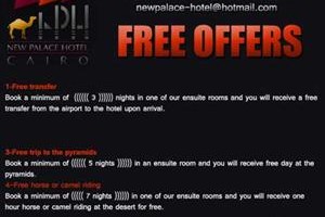 New Palace Hotel Cairo Image